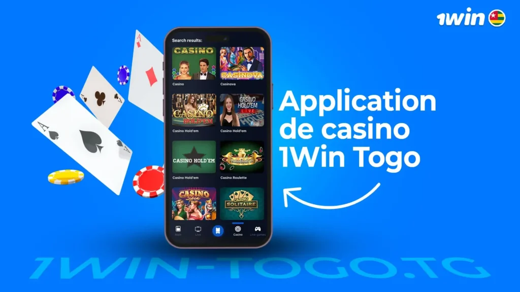 Application de casino 1Win Togo