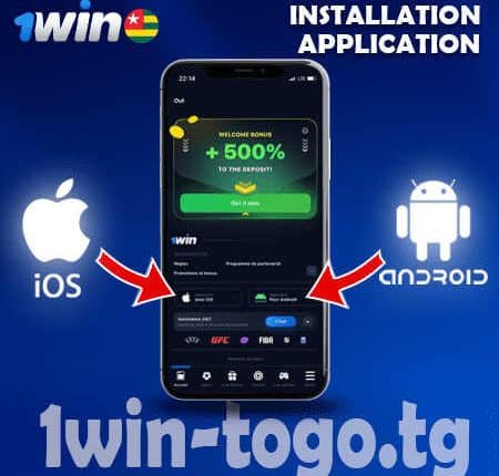 Comment installer 1win APK sur Android et iPhone au Togo ?