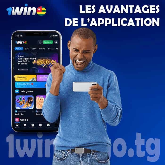 Les avantages de l'application mobile 1win