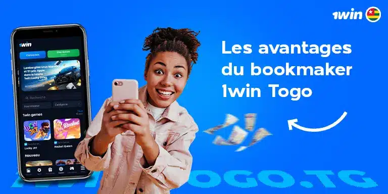 Les avantages du bookmaker 1win Togo