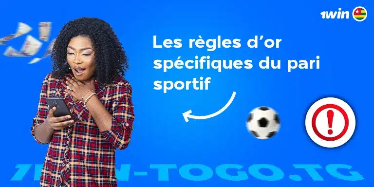 Les règles d’or spécifiques du pari sportif