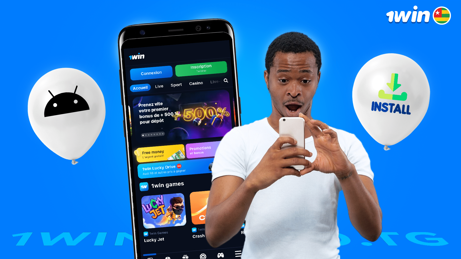 télécharger 1win pour android au togo