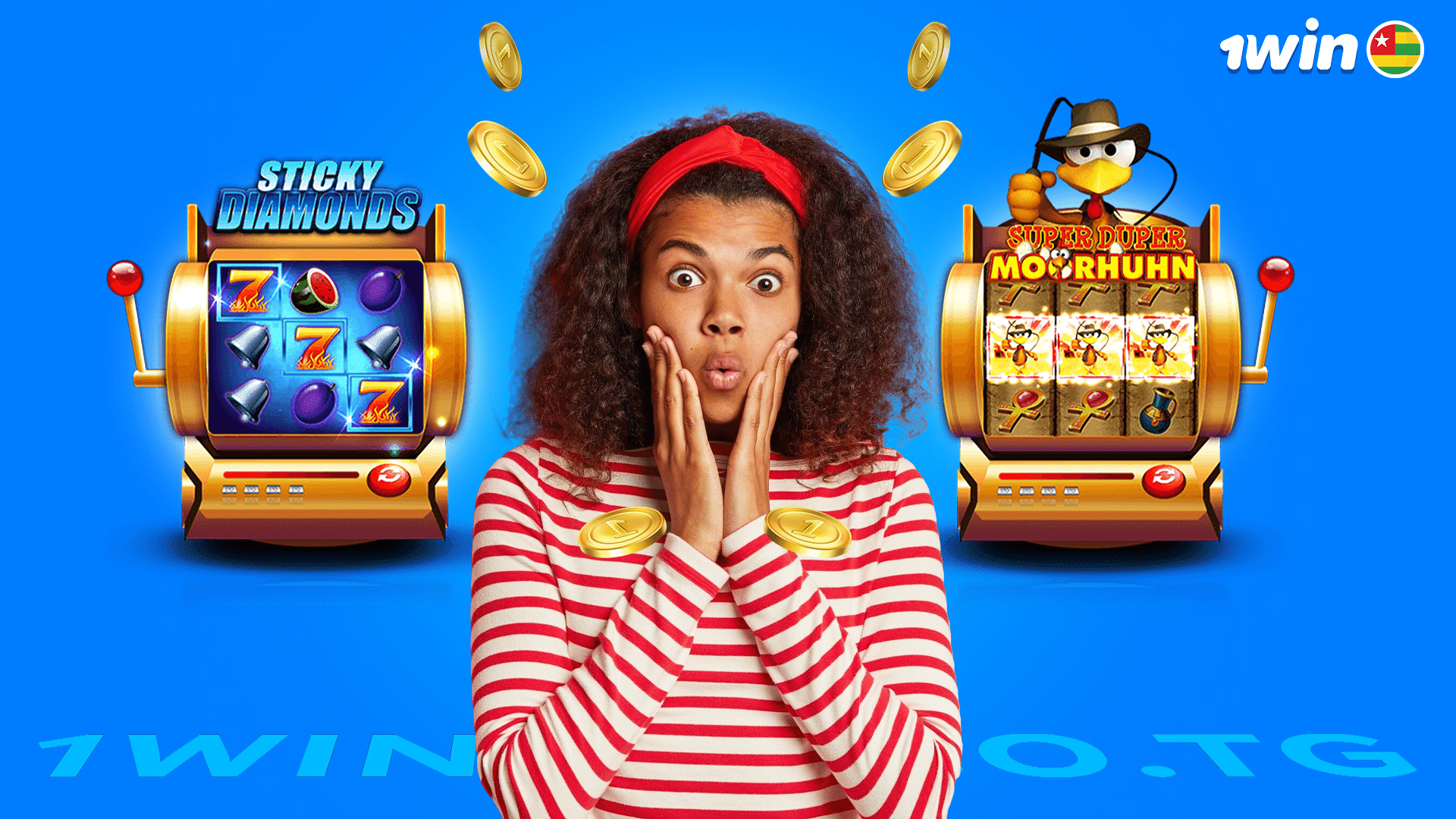 avantages aux machines à sous 1win