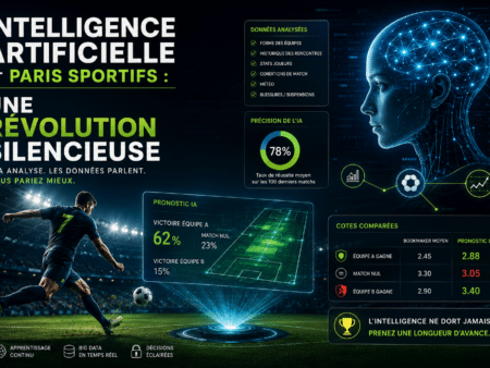 Intelligence artificielle et paris sportifs : une révolution silencieuse